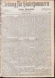 Zeitung f&uuml;r Hinterpommern (Stolper Wochenblatt) Nr. 76/1877