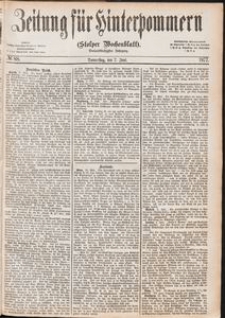 Zeitung für Hinterpommern (Stolper Wochenblatt) Nr. 88/1877