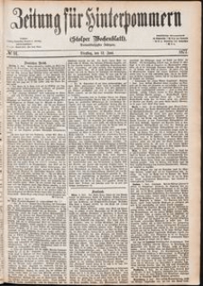 Zeitung für Hinterpommern (Stolper Wochenblatt) Nr. 91/1877