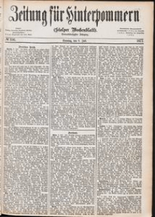 Zeitung für Hinterpommern (Stolper Wochenblatt) Nr. 106/1877