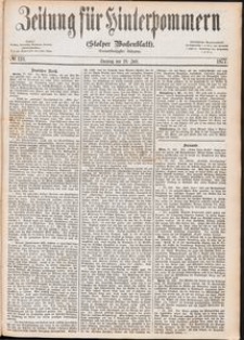 Zeitung für Hinterpommern (Stolper Wochenblatt) Nr. 118/1877
