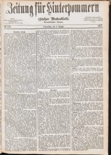 Zeitung für Hinterpommern (Stolper Wochenblatt) Nr. 120/1877