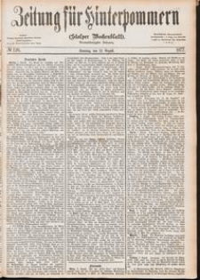 Zeitung für Hinterpommern (Stolper Wochenblatt) Nr. 126/1877