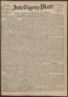 Intelligenz-Blatt f&uuml;r Stolp, Schlawe, Lauenburg und B&uuml;tow. Nr 95/1868 r.