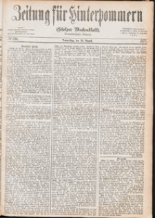 Zeitung für Hinterpommern (Stolper Wochenblatt) Nr. 136/1877