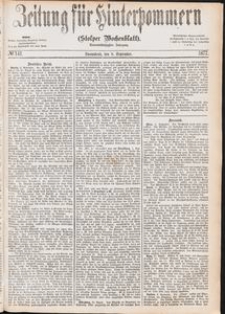 Zeitung für Hinterpommern (Stolper Wochenblatt) Nr. 141/1877