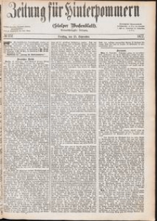 Zeitung für Hinterpommern (Stolper Wochenblatt) Nr. 151/1877