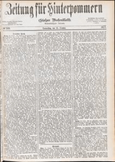 Zeitung f&uuml;r Hinterpommern (Stolper Wochenblatt) Nr. 168/1877