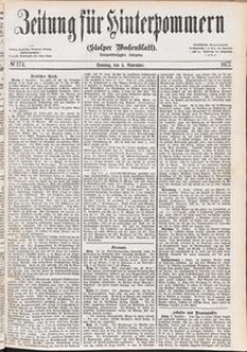 Zeitung für Hinterpommern (Stolper Wochenblatt) Nr. 174/1877