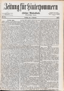 Zeitung für Hinterpommern (Stolper Wochenblatt) Nr. 175/1877