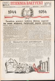 Dziennik Bałtycki, 1954, nr 173
