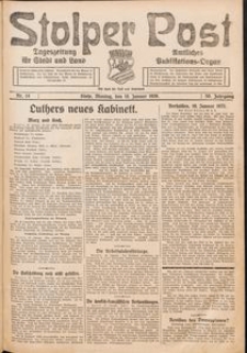 Stolper Post. Tageszeitung für Stadt und Land Nr. 14/1926