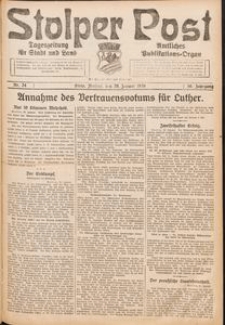 Stolper Post. Tageszeitung für Stadt und Land Nr. 24/1926