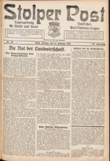 Stolper Post. Tageszeitung für Stadt und Land Nr. 36/1926