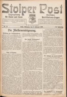 Stolper Post. Tageszeitung für Stadt und Land Nr. 40/1926