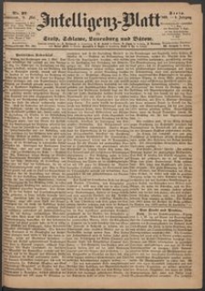 Intelligenz-Blatt f&uuml;r Stolp, Schlawe, Lauenburg und B&uuml;tow. Nr 37/1869 r.