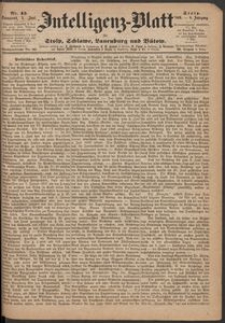 Intelligenz-Blatt für Stolp, Schlawe, Lauenburg und Bütow. Nr 45/1869 r.