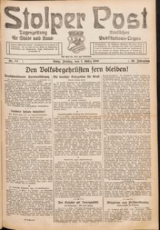 Stolper Post. Tageszeitung für Stadt und Land Nr. 54/1926