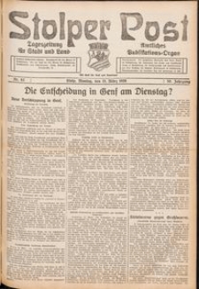 Stolper Post. Tageszeitung für Stadt und Land Nr. 62/1926