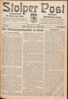 Stolper Post. Tageszeitung für Stadt und Land Nr. 64/1926