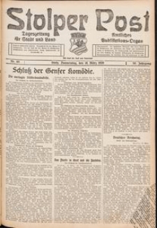 Stolper Post. Tageszeitung f&uuml;r Stadt und Land Nr. 65/1926