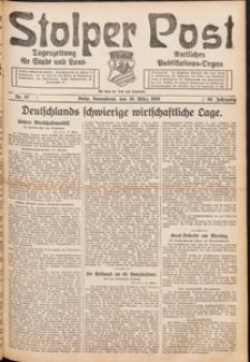 Stolper Post. Tageszeitung für Stadt und Land Nr. 67/1926
