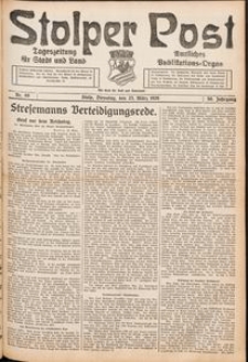 Stolper Post. Tageszeitung für Stadt und Land Nr. 69/1926