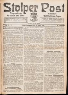 Stolper Post. Tageszeitung für Stadt und Land Nr. 73/1926