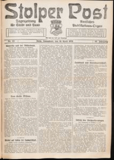 Stolper Post. Tageszeitung f&uuml;r Stadt und Land Nr. 83/1926