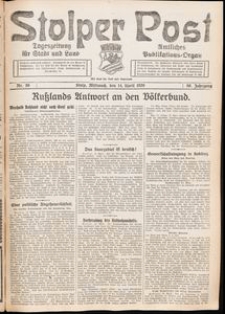Stolper Post. Tageszeitung für Stadt und Land Nr. 86/1926