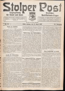 Stolper Post. Tageszeitung für Stadt und Land Nr. 94/1926