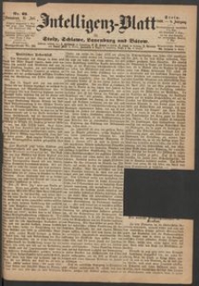 Intelligenz-Blatt für Stolp, Schlawe, Lauenburg und Bütow. Nr 61/1869 r.