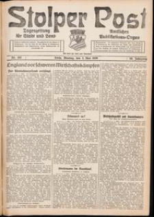 Stolper Post. Tageszeitung f&uuml;r Stadt und Land Nr. 102/1926