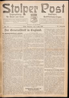 Stolper Post. Tageszeitung für Stadt und Land Nr. 103/1926