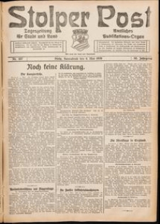 Stolper Post. Tageszeitung f&uuml;r Stadt und Land Nr. 107/1926