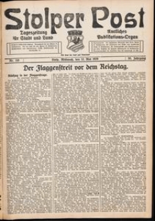 Stolper Post. Tageszeitung f&uuml;r Stadt und Land Nr. 110/1926