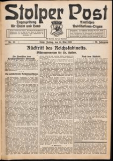 Stolper Post. Tageszeitung für Stadt und Land Nr. 111/1926