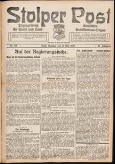 Stolper Post. Tageszeitung für Stadt und Land Nr. 113/1926