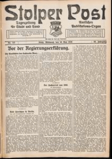 Stolper Post. Tageszeitung für Stadt und Land Nr. 115/1926