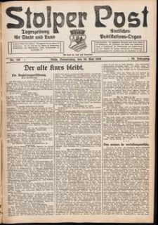 Stolper Post. Tageszeitung für Stadt und Land Nr. 116/1926