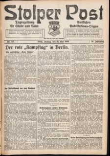 Stolper Post. Tageszeitung f&uuml;r Stadt und Land Nr. 117/1926