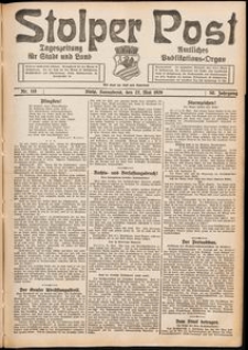 Stolper Post. Tageszeitung für Stadt und Land Nr. 118/1926