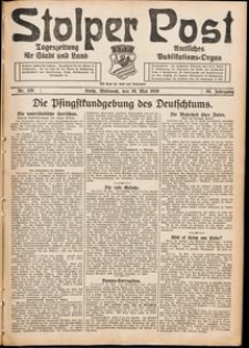 Stolper Post. Tageszeitung für Stadt und Land Nr. 120/1926