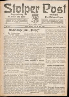 Stolper Post. Tageszeitung für Stadt und Land Nr. 122/1926