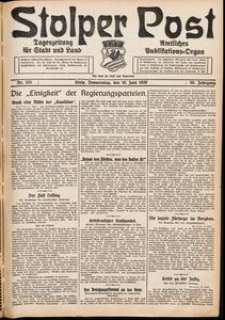 Stolper Post. Tageszeitung für Stadt und Land Nr. 133/1926