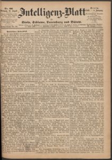 Intelligenz-Blatt für Stolp, Schlawe, Lauenburg und Bütow. Nr 66/1869 r.