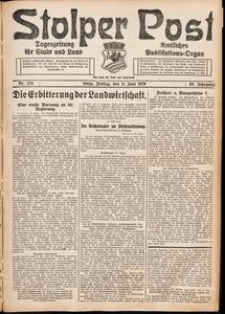 Stolper Post. Tageszeitung f&uuml;r Stadt und Land Nr. 134/1926