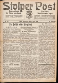 Stolper Post. Tageszeitung für Stadt und Land Nr. 139/1926
