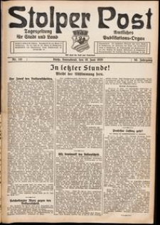 Stolper Post. Tageszeitung f&uuml;r Stadt und Land Nr. 141/1926