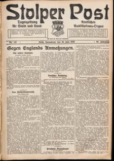 Stolper Post. Tageszeitung f&uuml;r Stadt und Land Nr. 147/1926